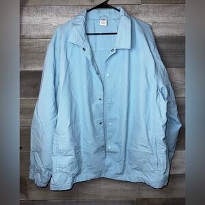 DSG X TWITCH + ALLISON Men's Coaches Jacket in Cloudless Sky